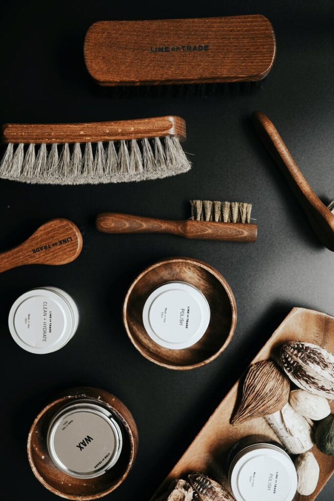 how to clean a beard brush