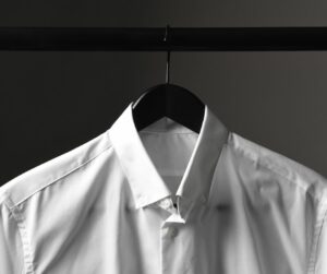 what to wear under a white dress shirt