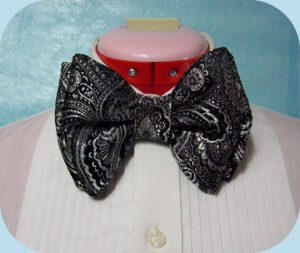 Black and White Bow Tie