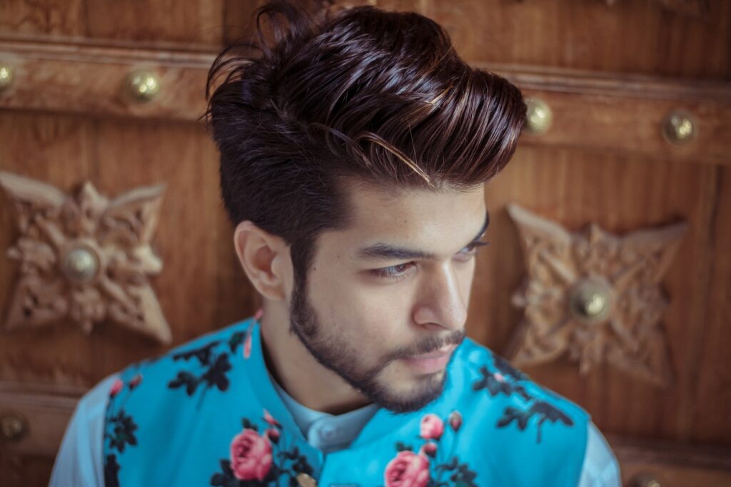 how to train your hair to slick back naturally
