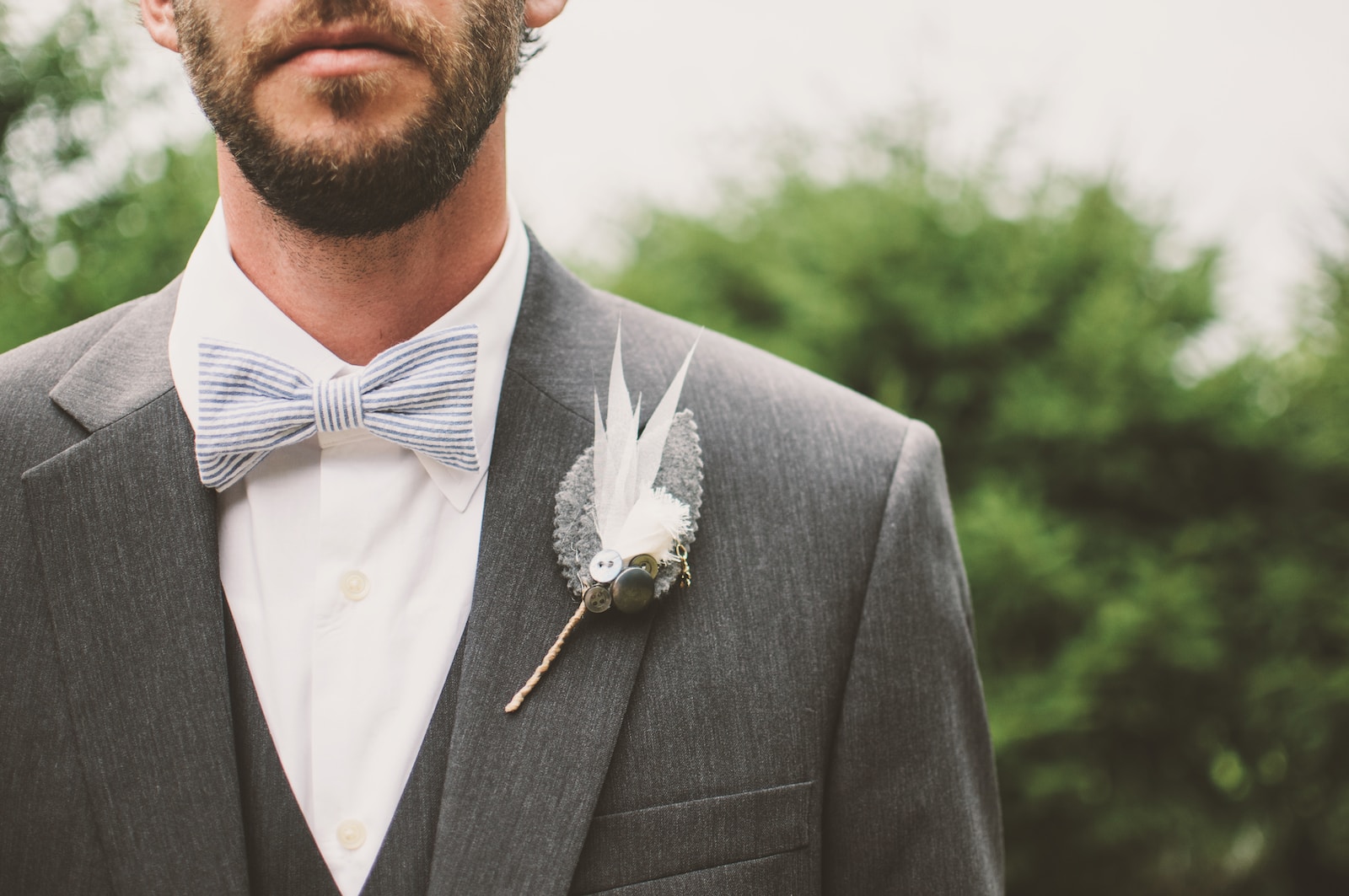 tuxedo bow tie styles, men's gray suit jacket