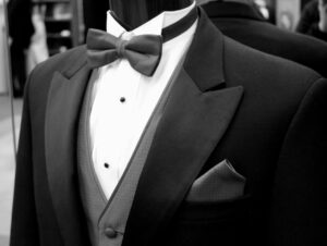 black tuxedo