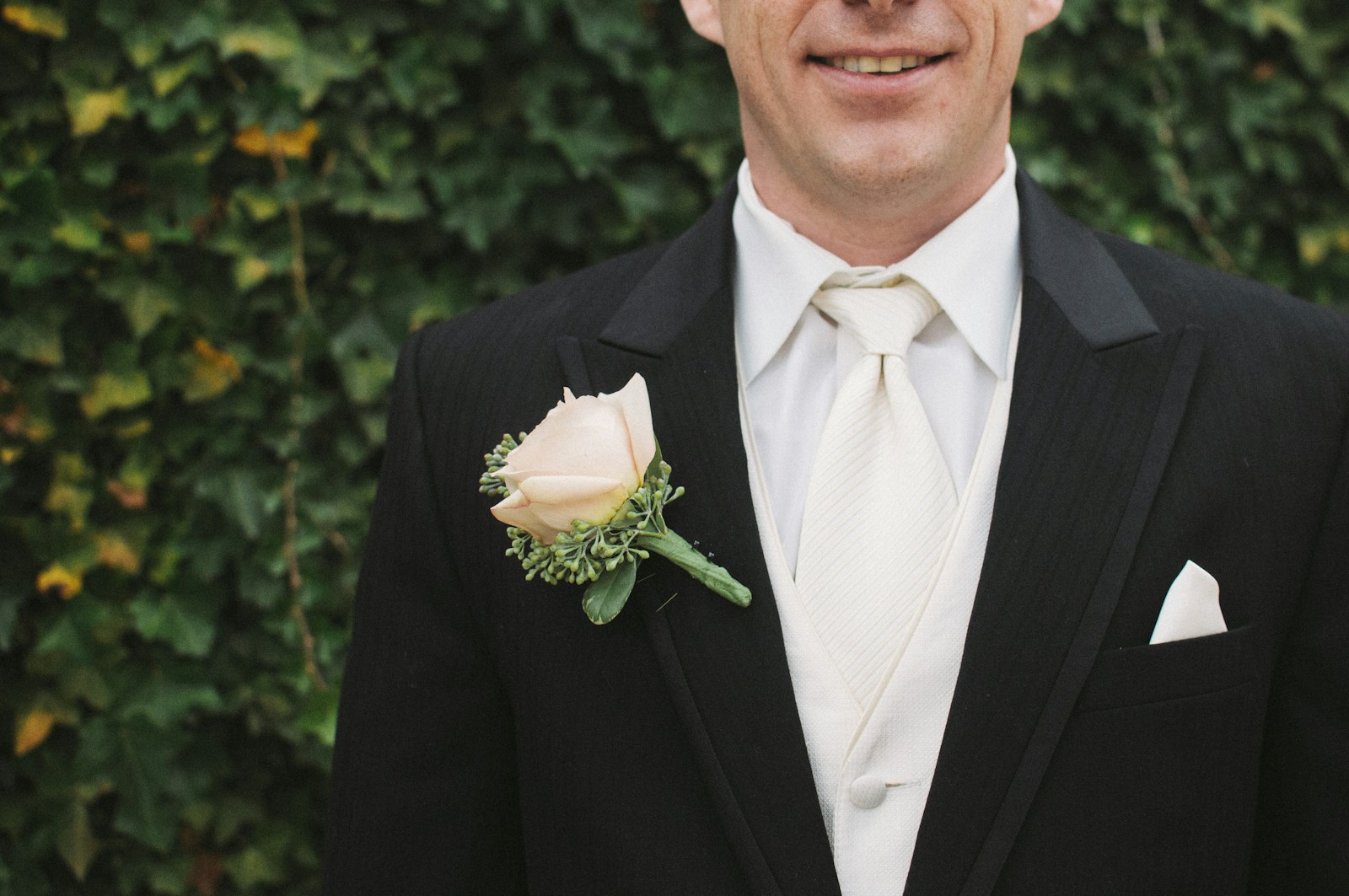 when to wear a tuxedo, man wearing black suit jacket